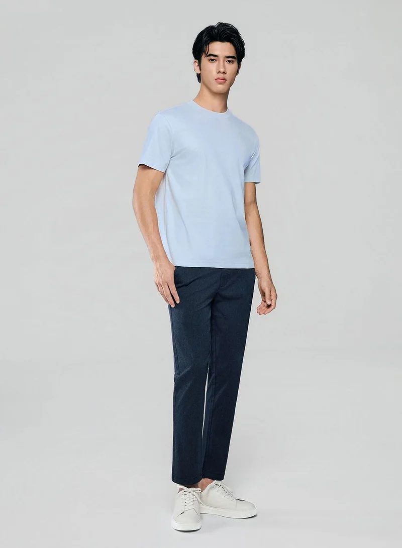 GIORDANO Men Slim Cotton Modal Silk Premium Tee