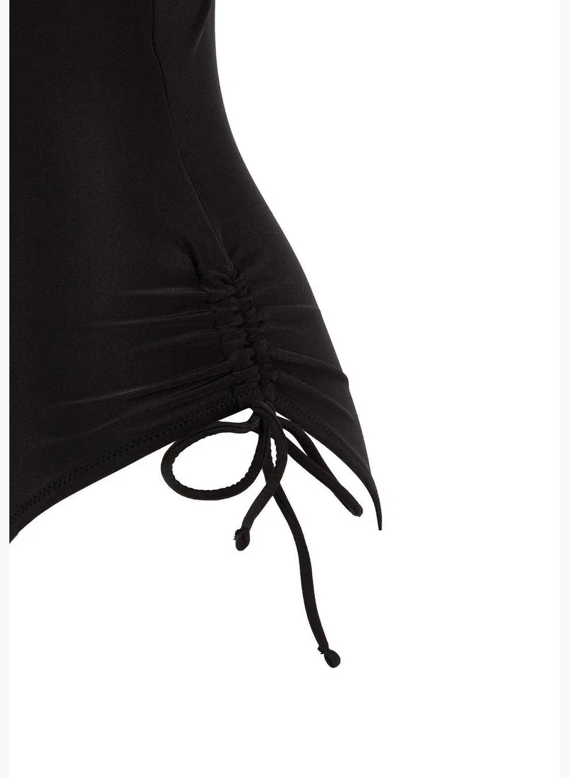 DeFacto Lace Up One Piece Swimsuit