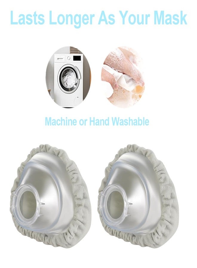 CXWUZH بطانات قناع الأنف لجهاز CPAP من N20، وسائد قناع الأنف لجهاز CPAP ناعمة ورقيقة لتقليل الاحمرار وتهيج الجلد، عبوة من 4 قطع - Image 5