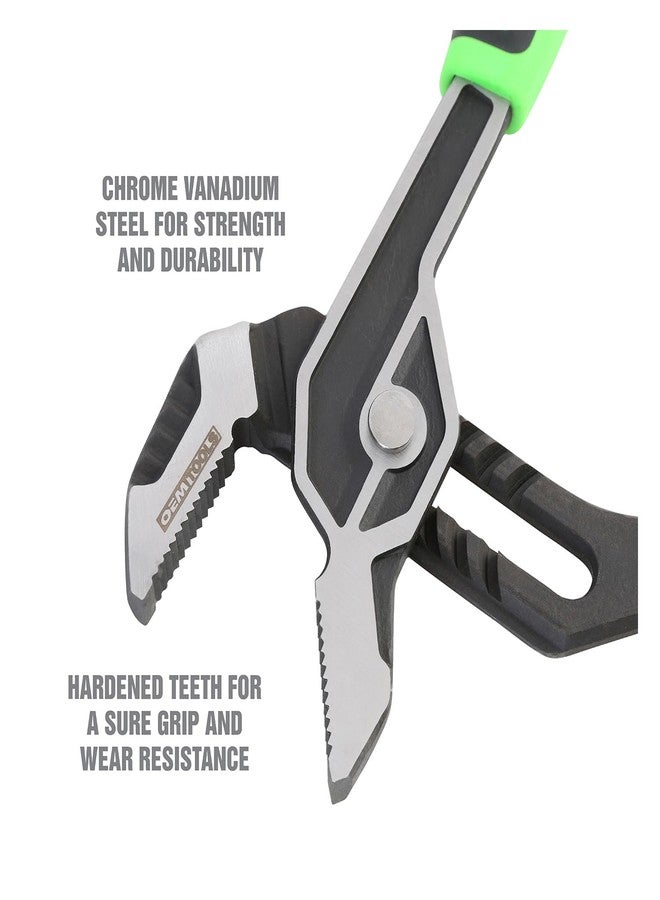OEMTOOLS 22647 3 Piece Mechanics Pliers Set, For Cutting, Gripping, and Turning Tasks, Includes Diagonal, Linesman, and Groove Joint Pliers, Hardened Edges, Rust-Resistant Finish, TPR Grips - Image 4