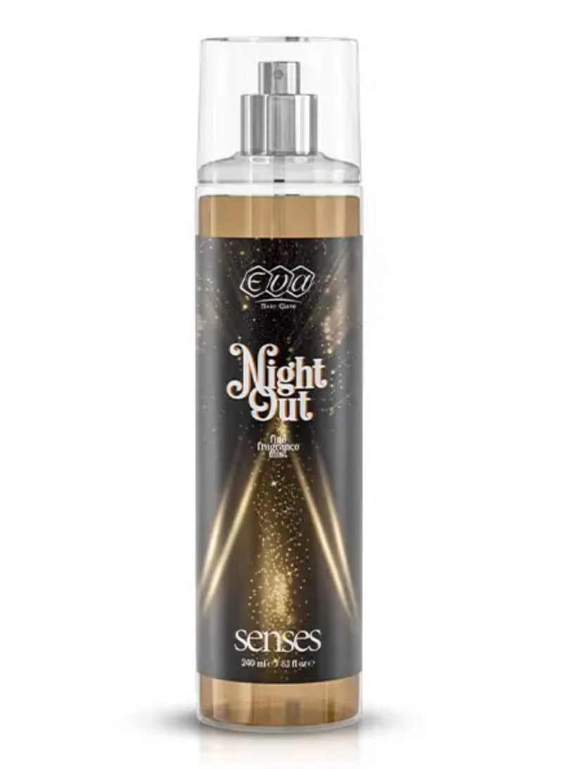 Eva Skin Care Senses Body Mist 240 ml - Night Out 