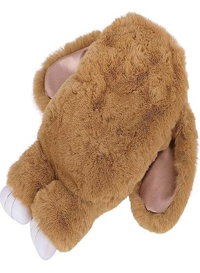 Napp Mall Cute Bunny Sling Bag Fluffy Sling Bags For Girls Kids Rabit Shaped bags Crossbody Purse with Shoulder Chain handbags for Children kids rabbit bag plush cute purse best birthday gift for kids - Image 2