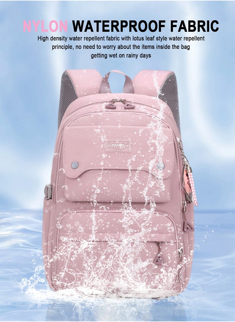 URbazaar - Lightweight Basic Backpack For High School,College Bookbag For Womens and Men,Travel Laptop Backpacks For Teen ,School Bag Casual - Image 1
