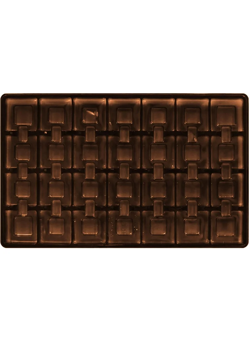 Ambalaj Pazarı 28 Compartments Madeleine Brown Separator 1000 gr - 50 Pieces