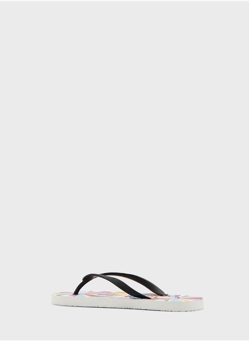 DeFacto - Disney Mickey & Minnie Print Flip Flops - Image 1