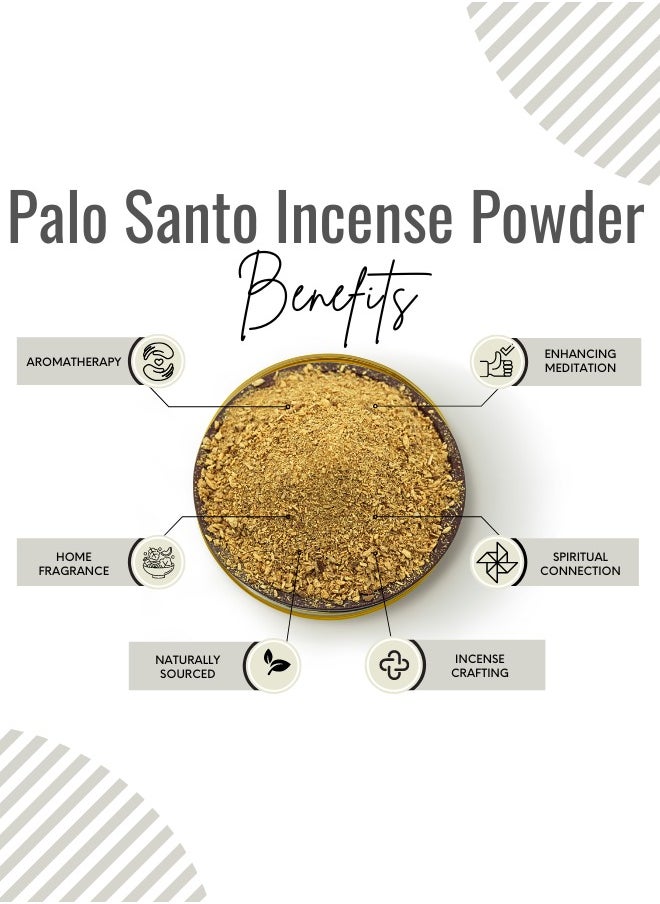 Awafi Mill Palo Santo Incense Powder | 100% Wild Peruvian Palo Santo  - Image 2