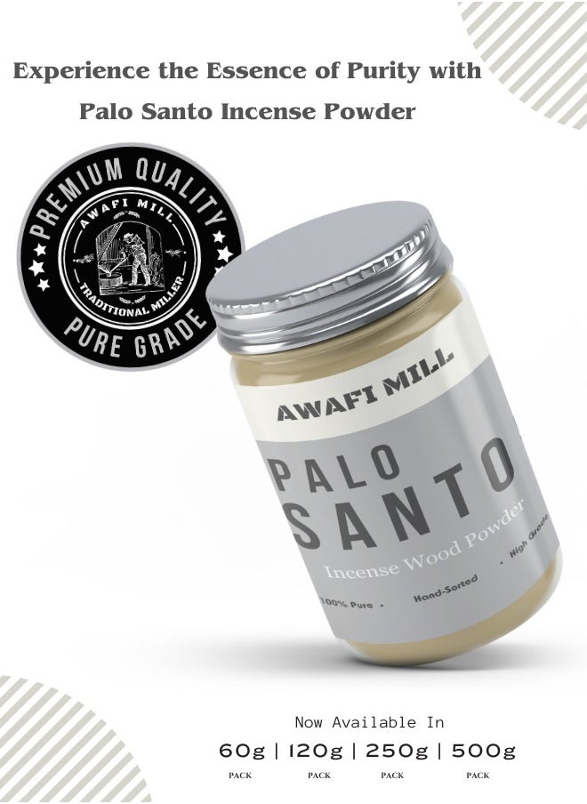 Awafi Mill Palo Santo Incense Powder | 100% Wild Peruvian Palo Santo  - Image 4
