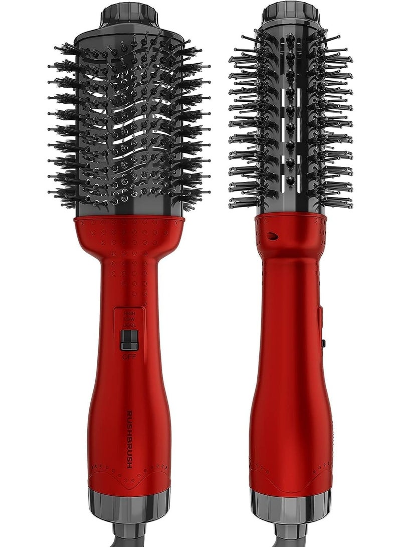 Rush Brush V2 Pro Red Ion Technology, Wide Oval Design 19cm, 1300W, 3Heat/2Speed  - Image 3