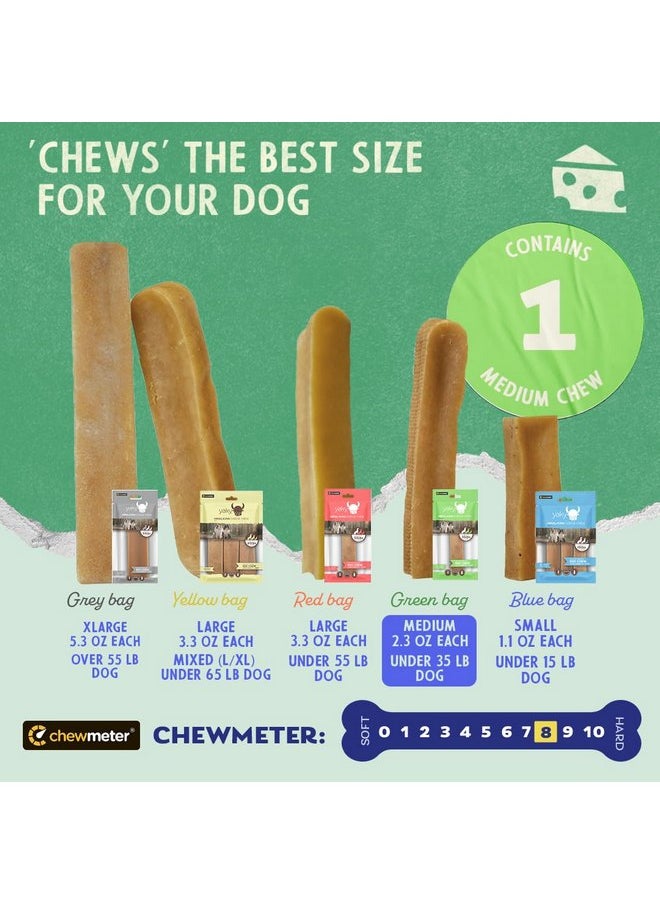 Chewmeter Himalayan Yaky Cheese Chew, 100% Natural, Long Lasting, Gluten Free, Healthy & Safe Dog Treats, Lactose & Grain Free, Protein Rich, Stain Free, Medium, For Dogs 35 Lbs & Under, 2.3 oz - pzsku/ZBA57B56F9A003CB52DF7Z/45/_/1737031611/9aac97c1-5c23-4be8-a6b4-fe93c6078d1c