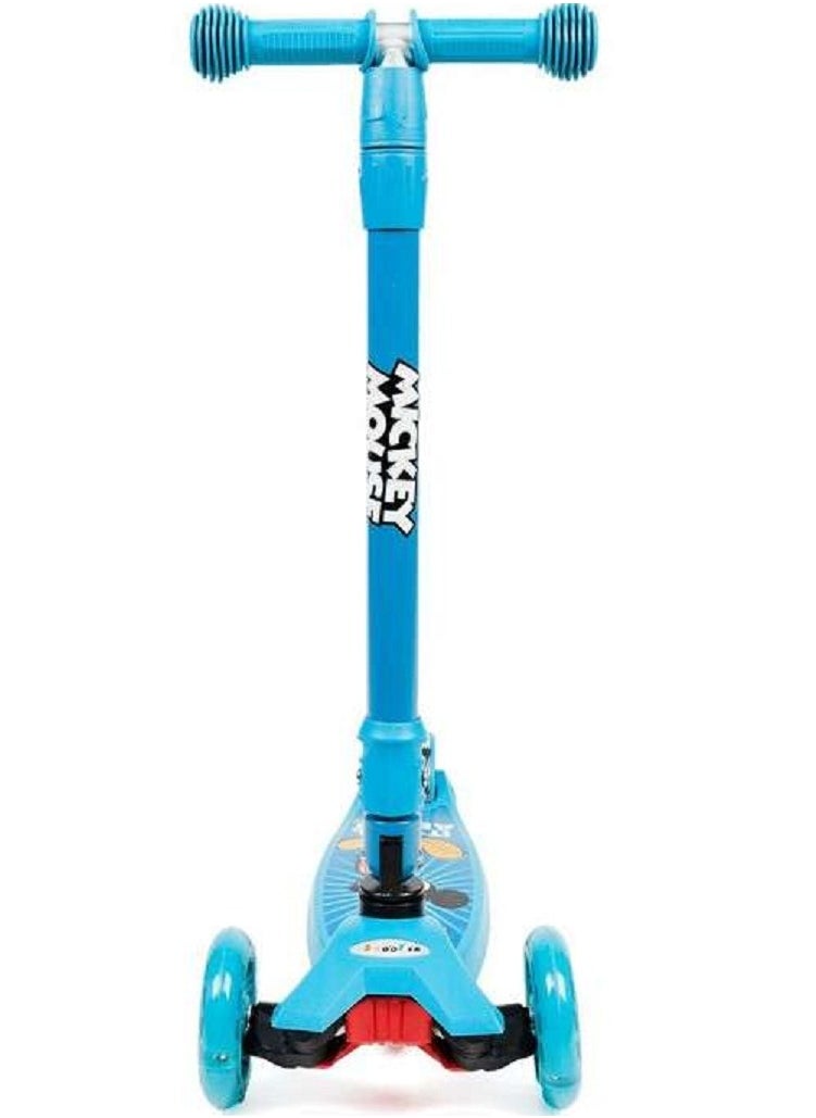 null - Mickey Mouse Twist Lighting Scooter Blue - Image 1