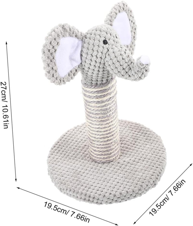 GALPADA 2pcs Kitten Scratching Pole and Cat Climber Set with Sisal Scratch Posts, Small Size Adorable Cat Scratcher for Indoor Daily Use and Comfortable Claw Care - Image 2