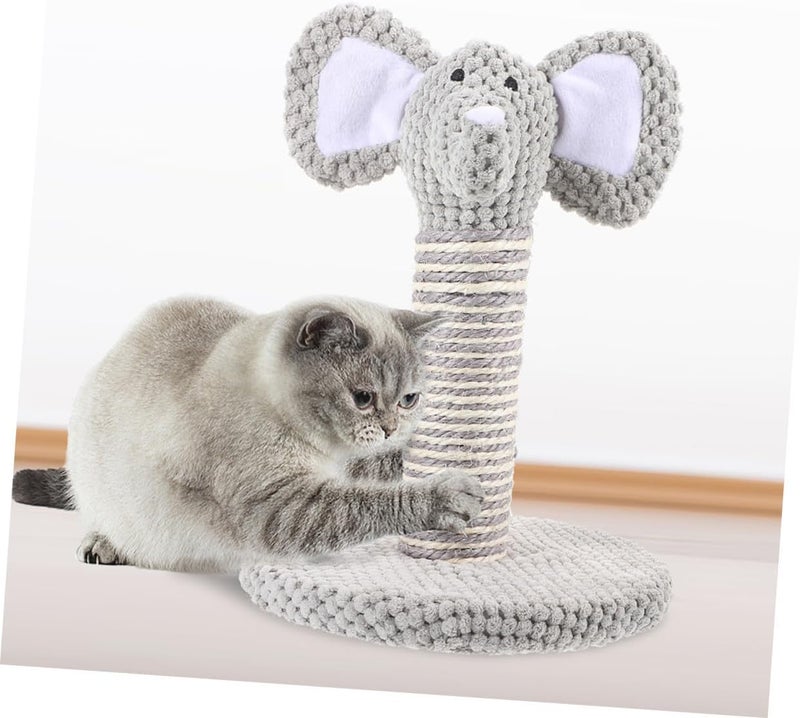 GALPADA 2pcs Kitten Scratching Pole and Cat Climber Set with Sisal Scratch Posts, Small Size Adorable Cat Scratcher for Indoor Daily Use and Comfortable Claw Care - Image 4