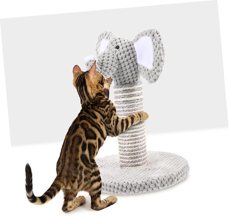 GALPADA 2pcs Kitten Scratching Pole and Cat Climber Set with Sisal Scratch Posts, Small Size Adorable Cat Scratcher for Indoor Daily Use and Comfortable Claw Care - Image 5