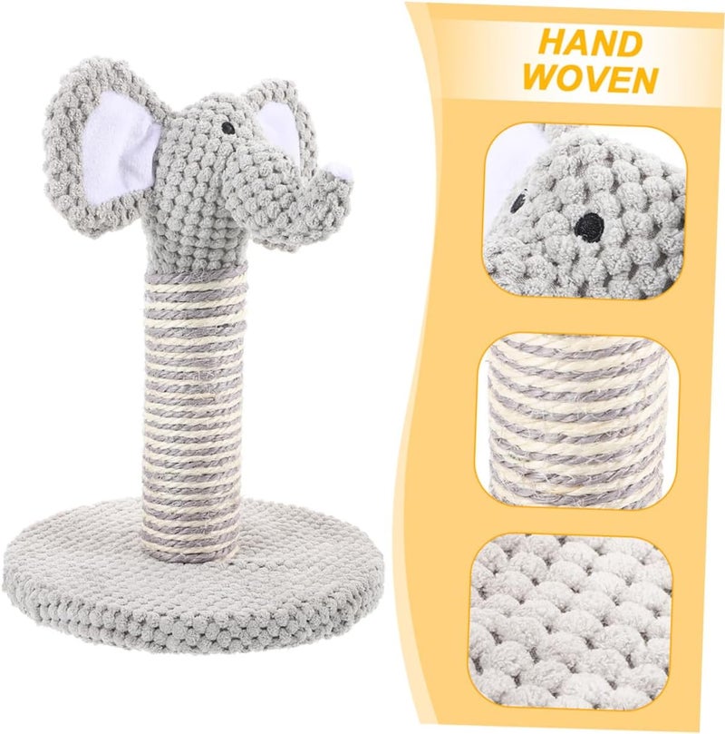 GALPADA 2pcs Kitten Scratching Pole and Cat Climber Set with Sisal Scratch Posts, Small Size Adorable Cat Scratcher for Indoor Daily Use and Comfortable Claw Care - Image 3