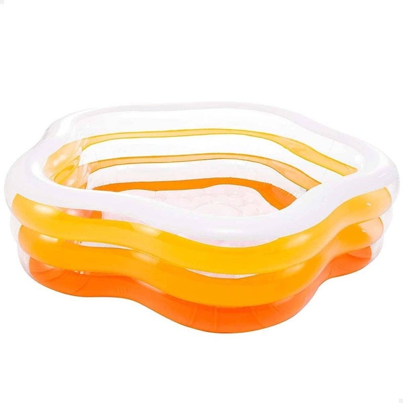 Intex - Summer Pentagonal Pool 185x180x53 cm - 56495NP - Image 1