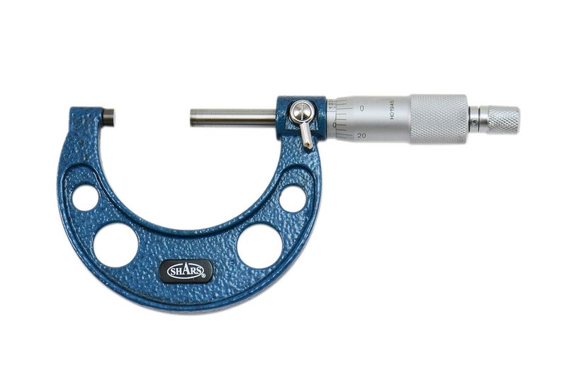 1-2" Solid Metal Frame Outside Micrometer in Fitted Case, 0.00016" Accuracy 303-2604 P)