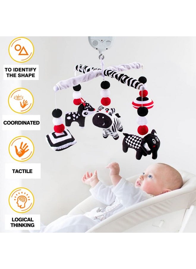teytoy - My First Baby Crib Mobile Black And White Baby Mobile For Crib High Contrast Mobile Toy For Newborn Infants Boys And Girls - Image 1