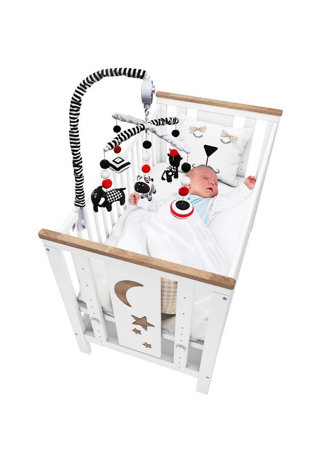 teytoy - My First Baby Crib Mobile Black And White Baby Mobile For Crib High Contrast Mobile Toy For Newborn Infants Boys And Girls - Image 1