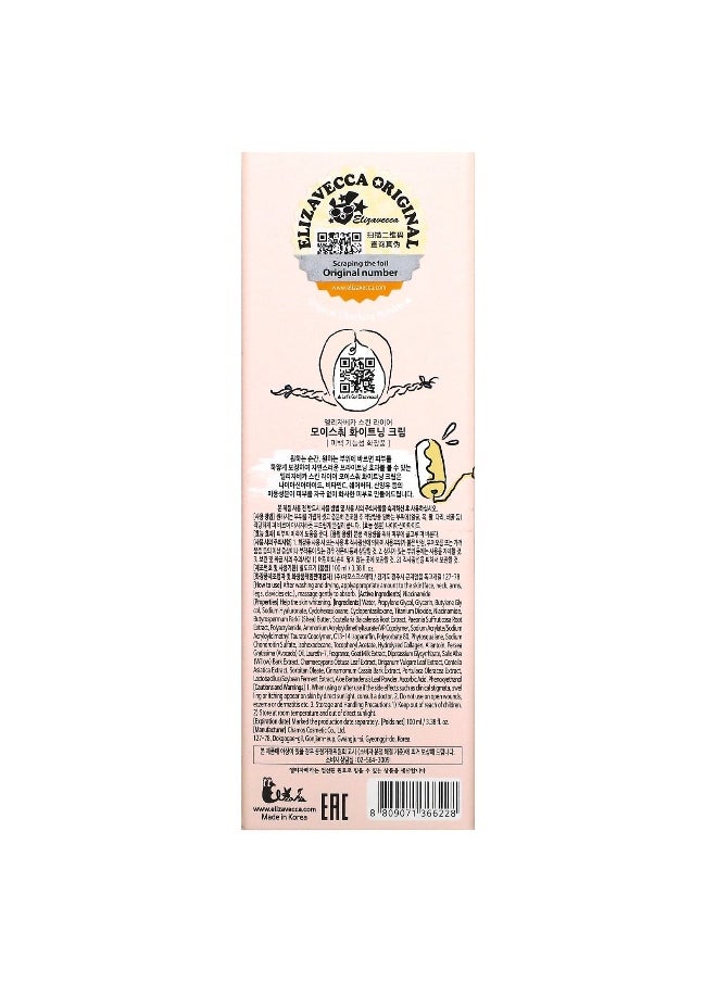 Elizavecca Elizavecca, Moisture Skin Liar Whitening Cream, 3.38 fl oz (100 ml)  - Image 3