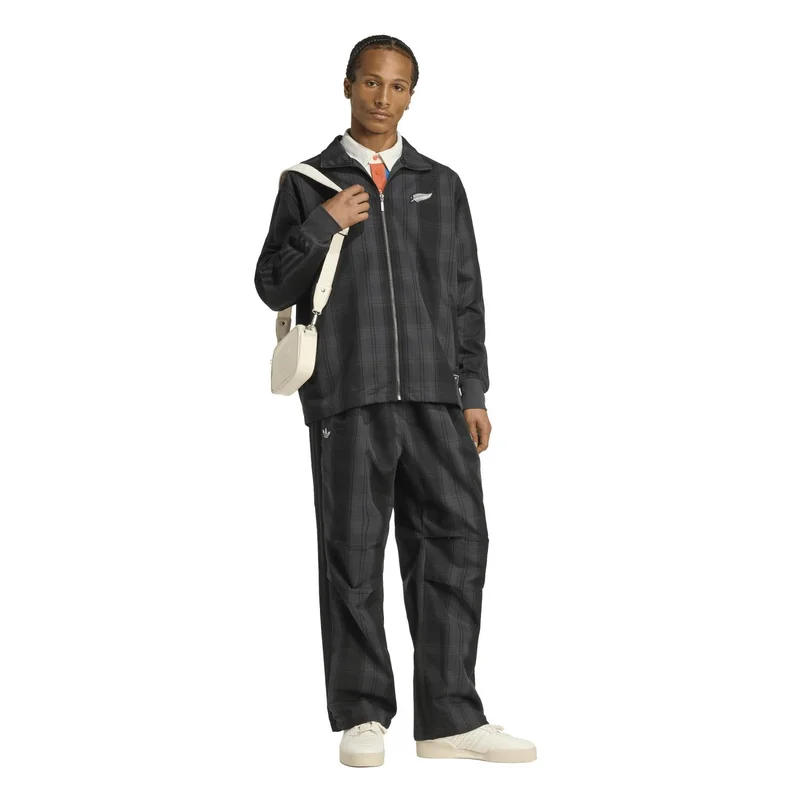 Adidas Originals CARBON ADIDAS ORIGINALS & ALL BLACKS PLAID WOVEN FIREBIRD TRACK Track Top for Men | Best Price UAE