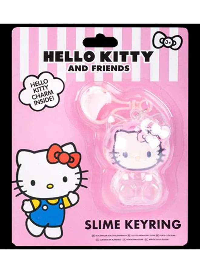 RMS Hello Kitty Mini Slime With Keyring 2 Asst – Stretchy DIY Slime Toy for Kids, Sensory Fun Play Set - Image 4