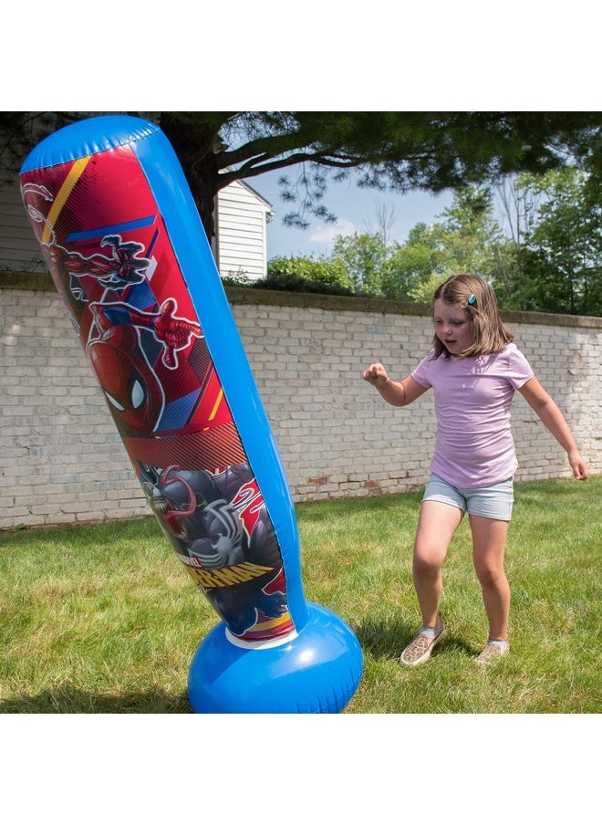 Hedstrom - Marvel Spider Man 60" Bop Bag Red - Image 1