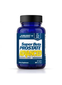 Super Beta Prostate Advanced Prostate Supplement for Men – Reduce Bathroom Trips, Promote Sleep, Support Urinary Health & Bladder Emptying. Beta Sitosterol not Saw Palmetto. (60 Caplets, 1-Bottle)