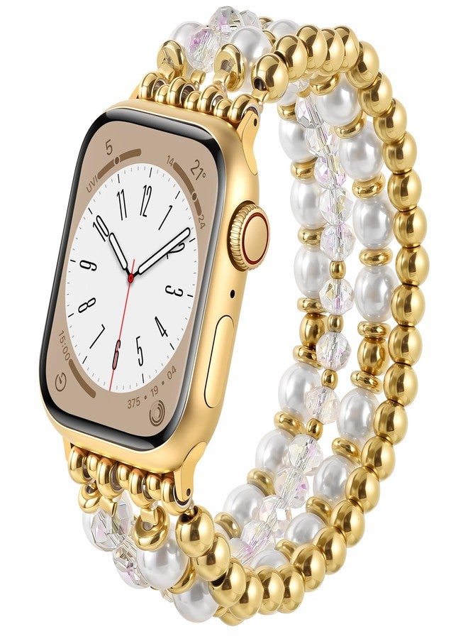 AIRSPO Apple Watch Bands (Gold, 38mm/40mm/41mm/42mm-S(5.3"-6.2")) - Image 1