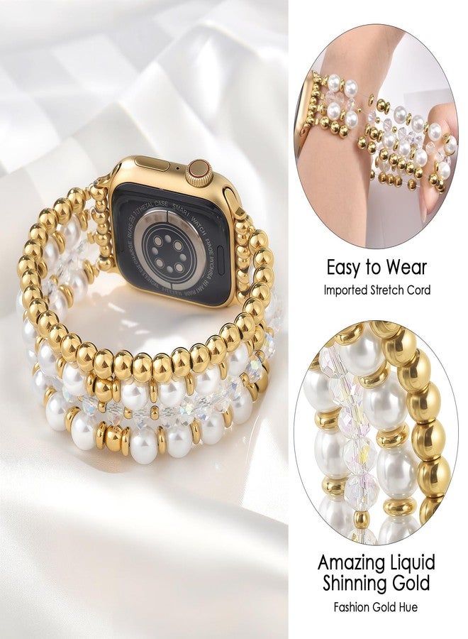 AIRSPO Apple Watch Bands (Gold, 38mm/40mm/41mm/42mm-S(5.3"-6.2")) - Image 2