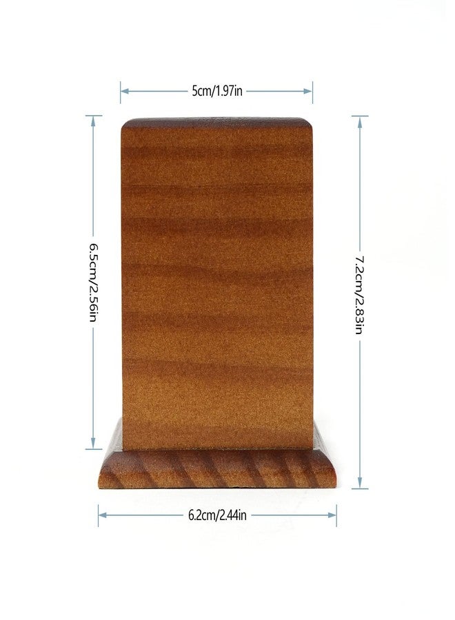 HAWOK Wood Toothpick Holder, Square Toothpick container, for Home, Kitchen, Restaurant - Image 3