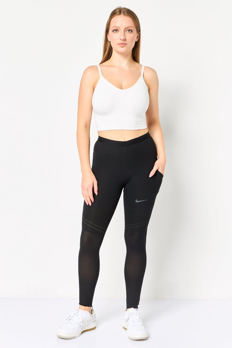Nike Women Sportswear Fit Running Leggings, Black - Image 4