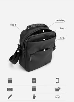 Skycare Skycare Sling Crossbody Bag Small Shoulder Backpack for Men Chest Bags Casual Daypack for Business Travel Cycling  - Image 2
