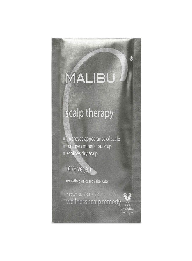 Malibu C Scalp Therapy Wellness Remedy - Scalp Care Remedy Packet to Soothe & Moisturize Dry Scalp - Restores Manageability with Vitamin C and Zinc Gluconate (1 Packet) - Image 1