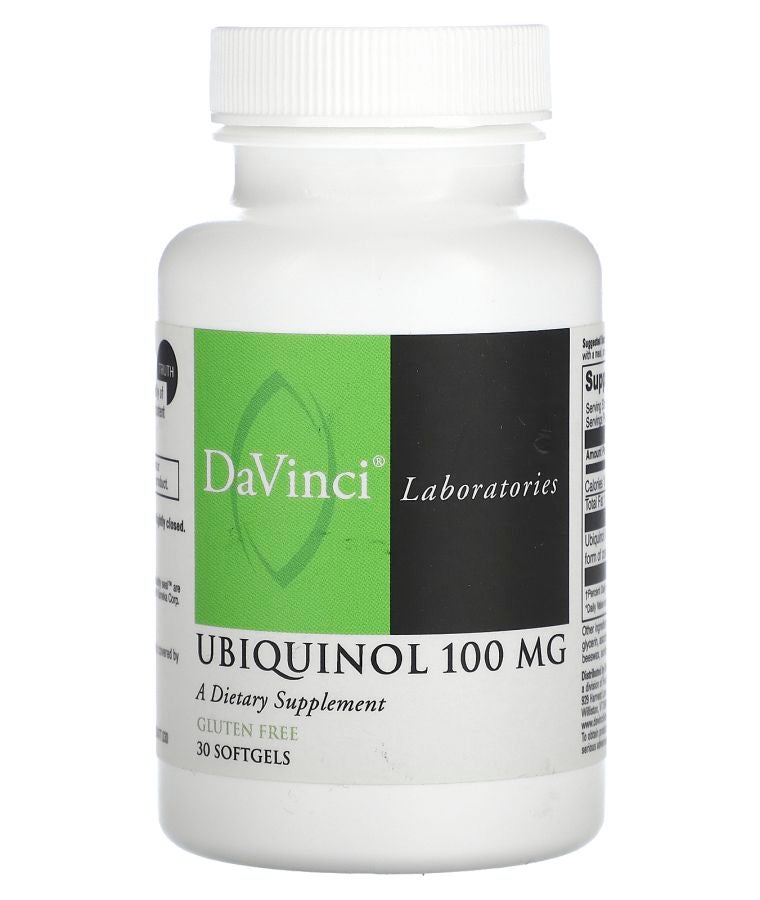 DaVinci Laboratories Ubiquinol 100 mg 30 Softgels
