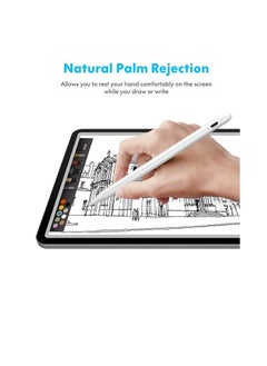 Generic Cisteen Stylus Pen for iPad with Tilt Sensor & Fast Charge, Active Pencil with Palm Rejection Compatible with 2022-2018 Apple iPad Pro 11/12.9,iPad 10/9/8/7/6th Gen,iPad Air 5/4/3,iPad Mini 6/5  - Image 4
