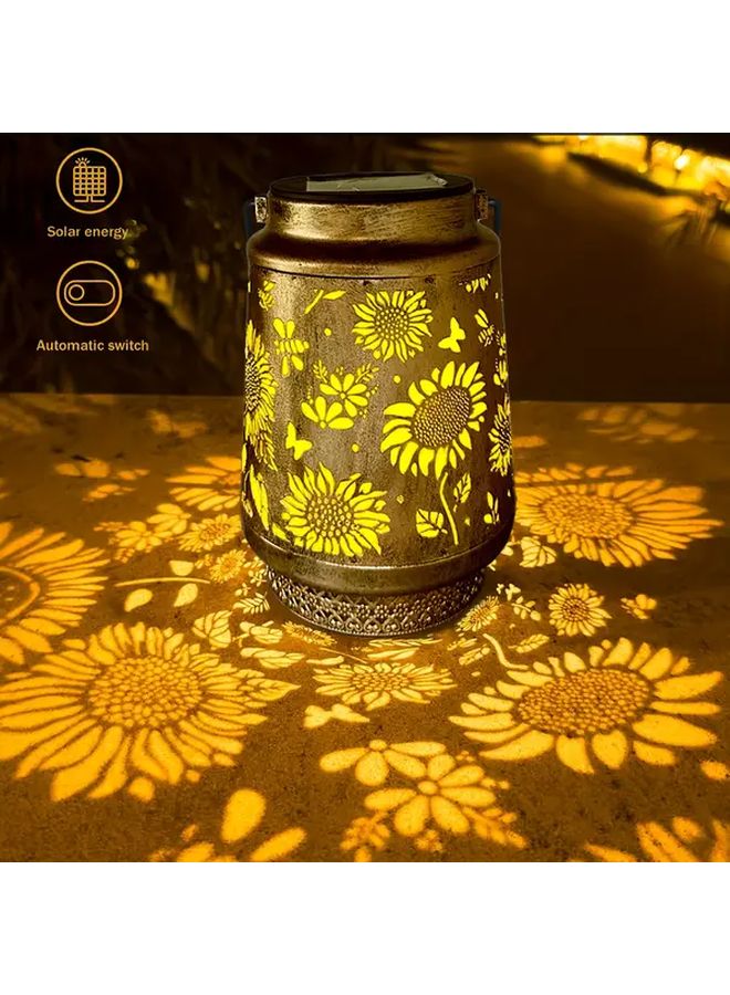 Solar Lantern Outdoor Hanging Light Hummingbird Warm Light Garden Decoration - Image 4