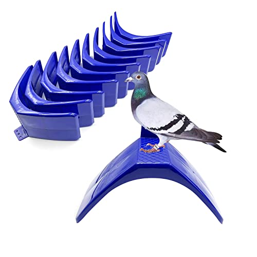 Ecjiuyi Pigeon Perch,Racing Pigeons Loft Perches Supplies,10PCS Lightweight Dove Rest Stand for Pigeon Homer and Birds - Image 4