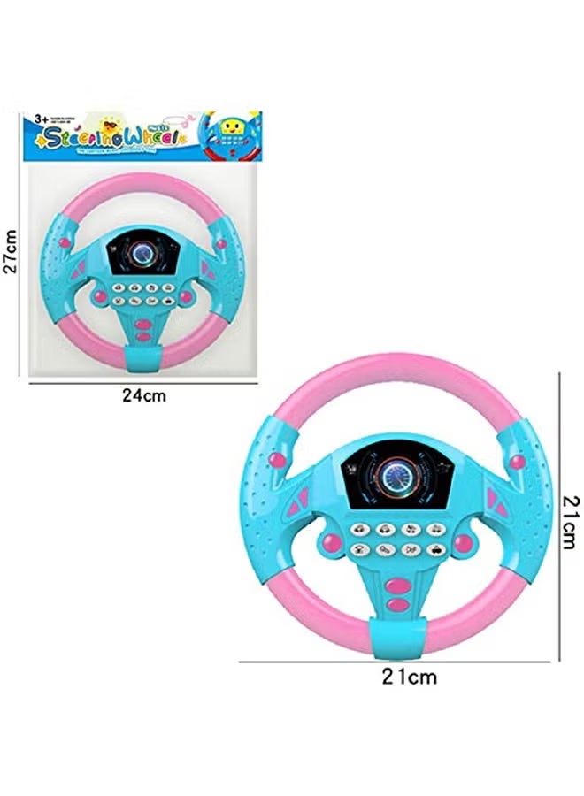 Rotating Steering Wheel Toy With Music 0181 - Image 2