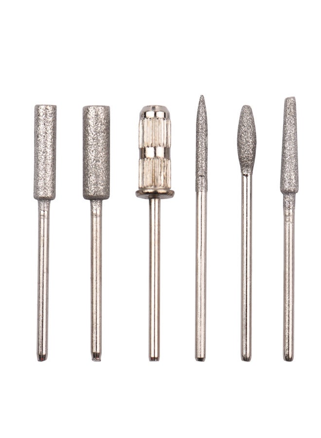 Electric Nail Drill Polish Kit 20000 RPM USB Rechargeable 500mAh Nail Drill Pen Manicure Pedicure Machine with 6 Drill Bits for Home Salon Use - Image 3