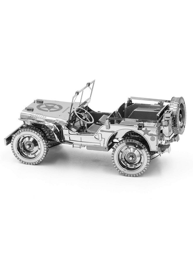 Fascinations Fascinations Metal Earth Premium Series Willys Overland 3D Metal Model Kit - Image 2