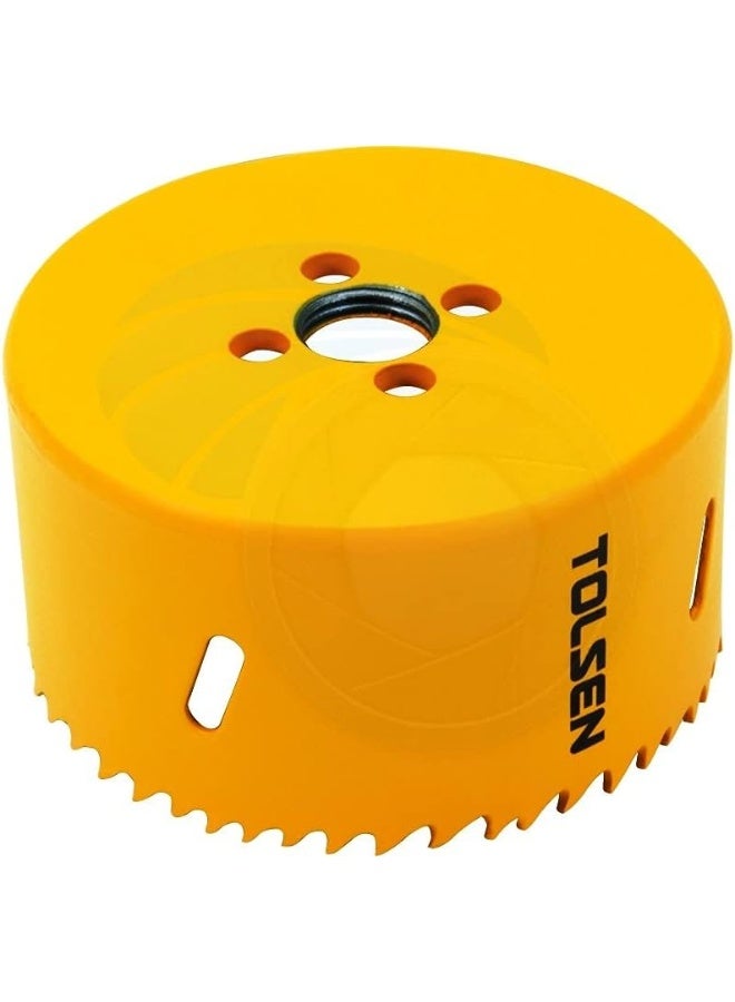 Tolsen 3-1/4in 83mm HSS Hole Saw BiMetal Drill Round Blade Steel Wood Cutter - Image 5