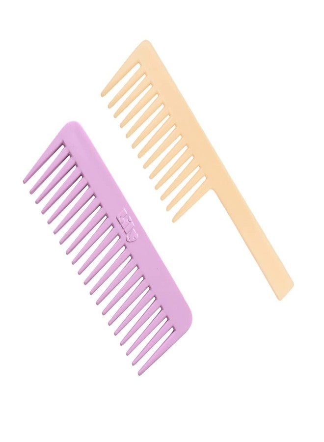 ليلي مجموعة أمشاط شامبو ليلي ذات الأسنان العريضة للنساء، أنيقة، عبوة من قطعتين متعددتي الاستخدامات - Image 3