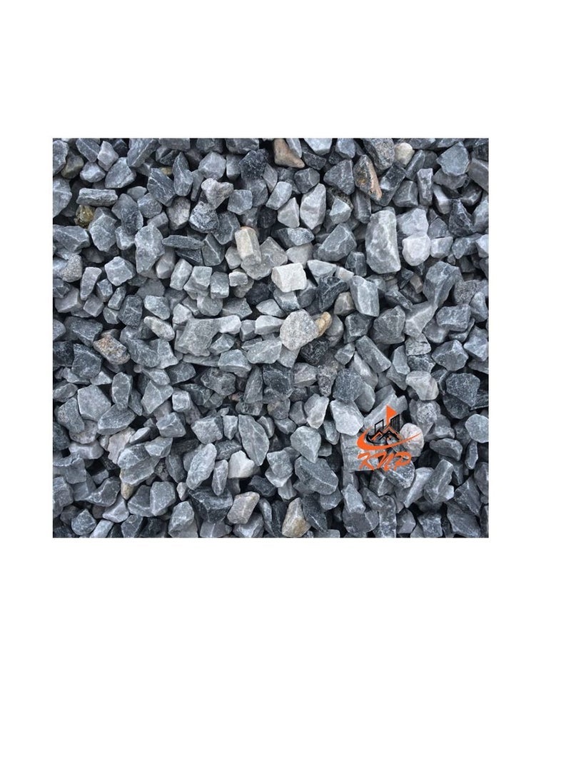كنب حصى رمادي 1-2 سم ، حقيبة 20 كجم - Image 3