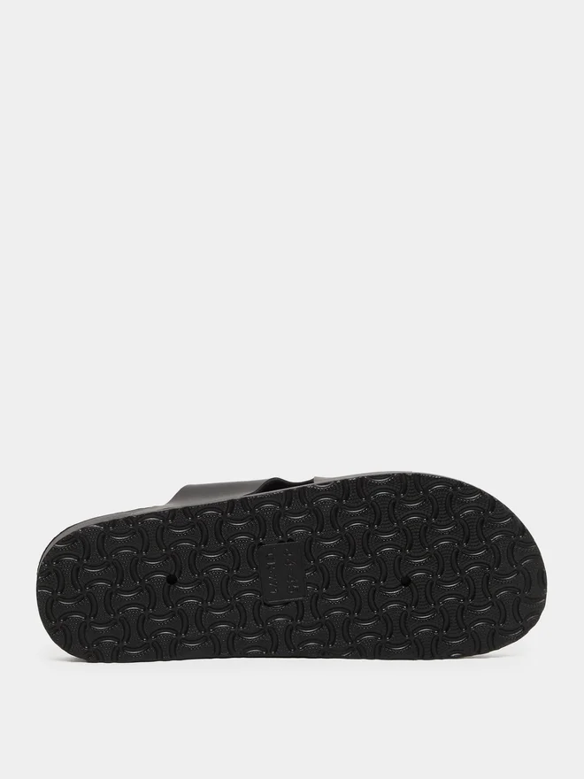Styli Styli Cut Out Thick Band Slip on Sandals