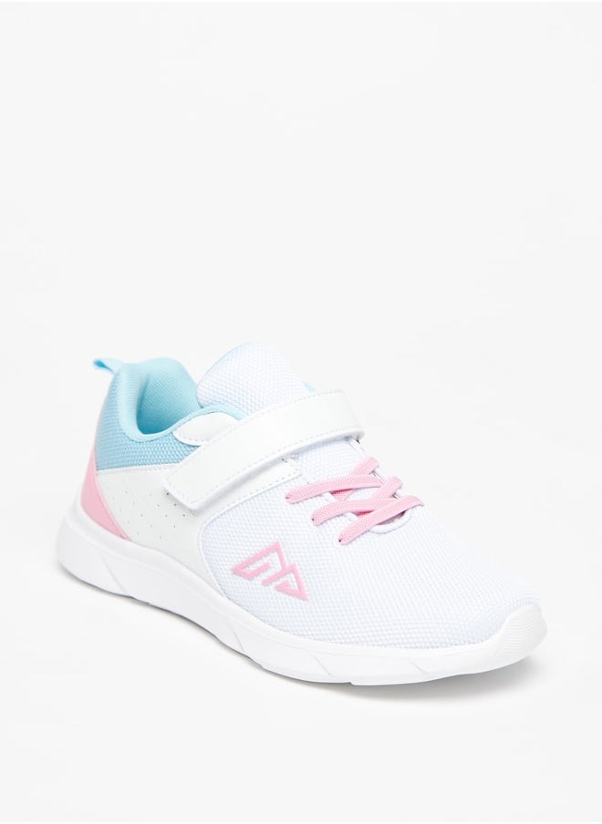Oaklan by Shoexpress - Girl's Ombre Sports Shoes with Hook and Loop Closure - Image 1