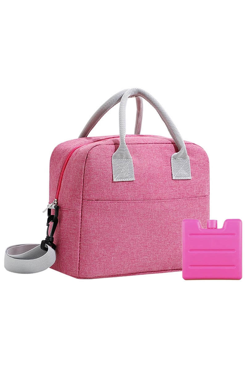 Star Babies Insulated Lunch Bag with Ice Pack Pink - Image 1