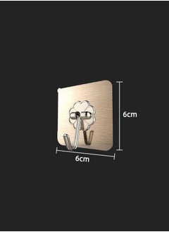 fashionhome 20 Piece Multipurpose Use Waterproof High Quality Self Adhesive Heavy Duty Hooks  - Image 2