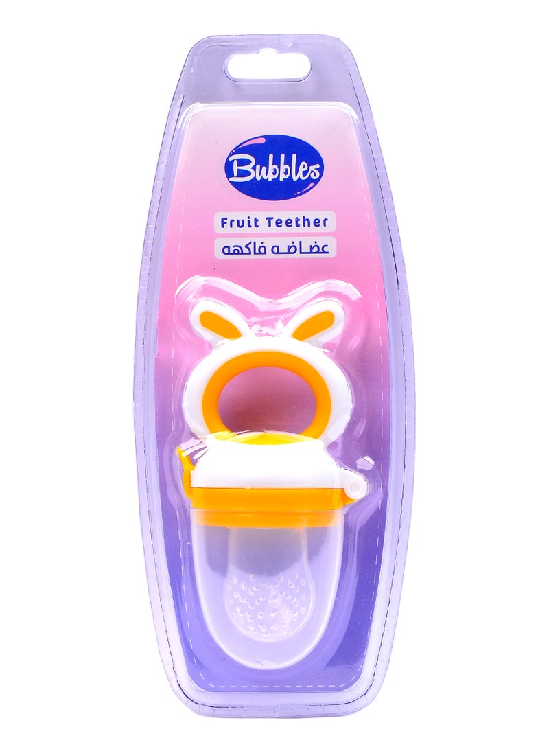 Bubbles Fruit Teether-Yellow - Image 1