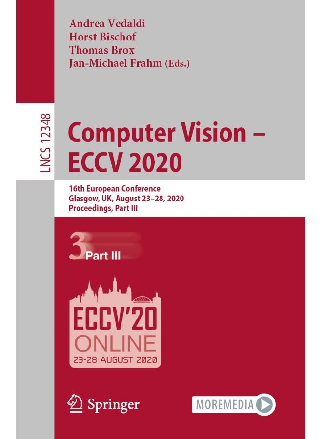 Computer Vision - ECCV 2020: 16th European Conference, Glasgow, UK, August 23-28, 2020, Proceedings, Part III