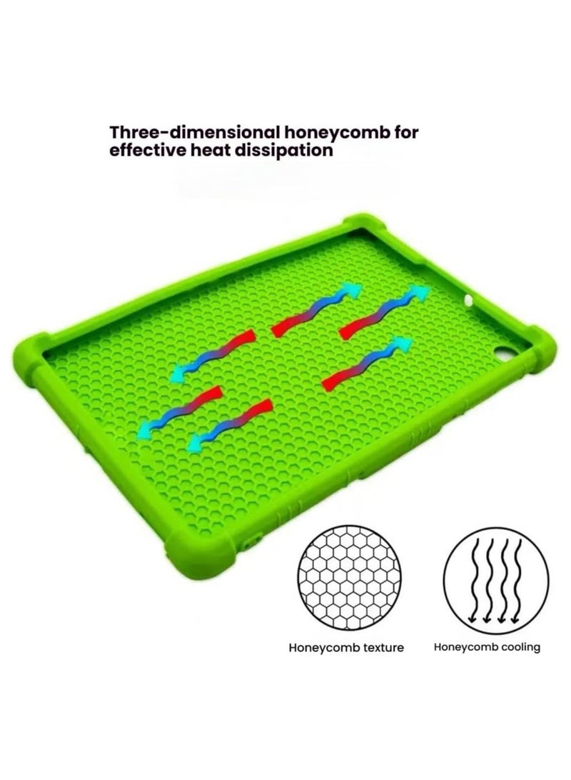 Child Protective Case for Lenovo Idea Tab Pro 12.7-inch 2025, Child-friendly Soft Silicone Adjustable Stand Case for Lenovo Idea Tab Pro 12.7 - Image 2